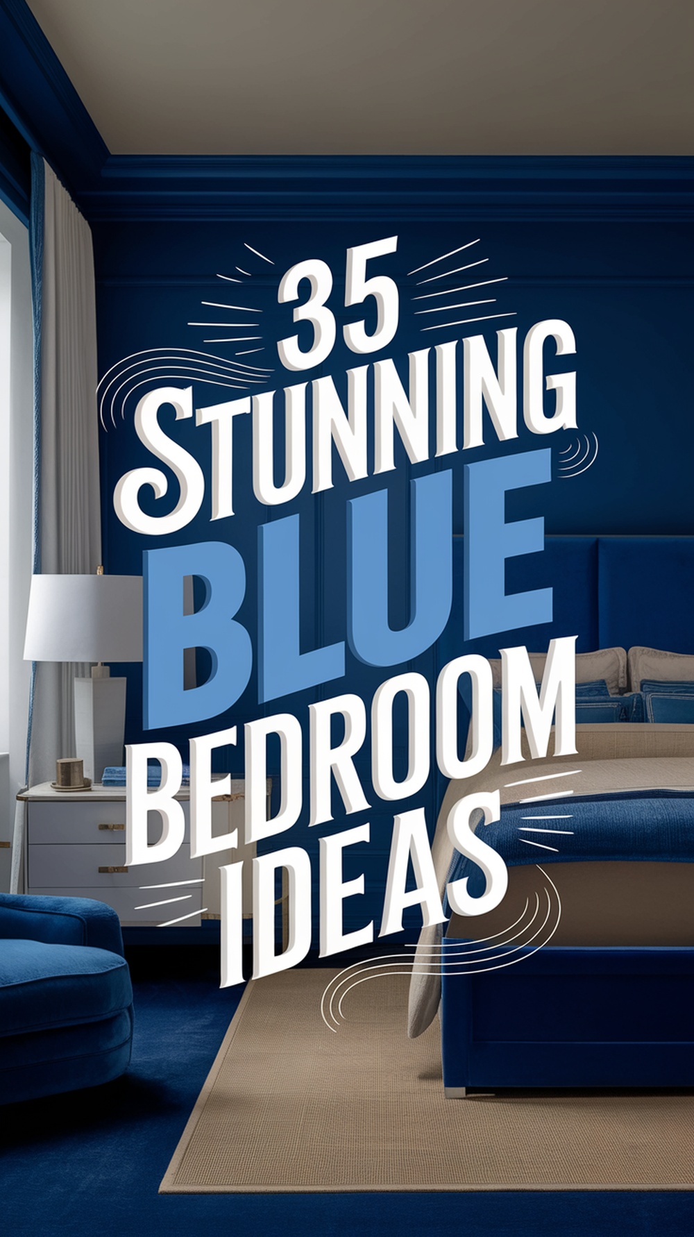 35 stunning blue bedroom ideas 1