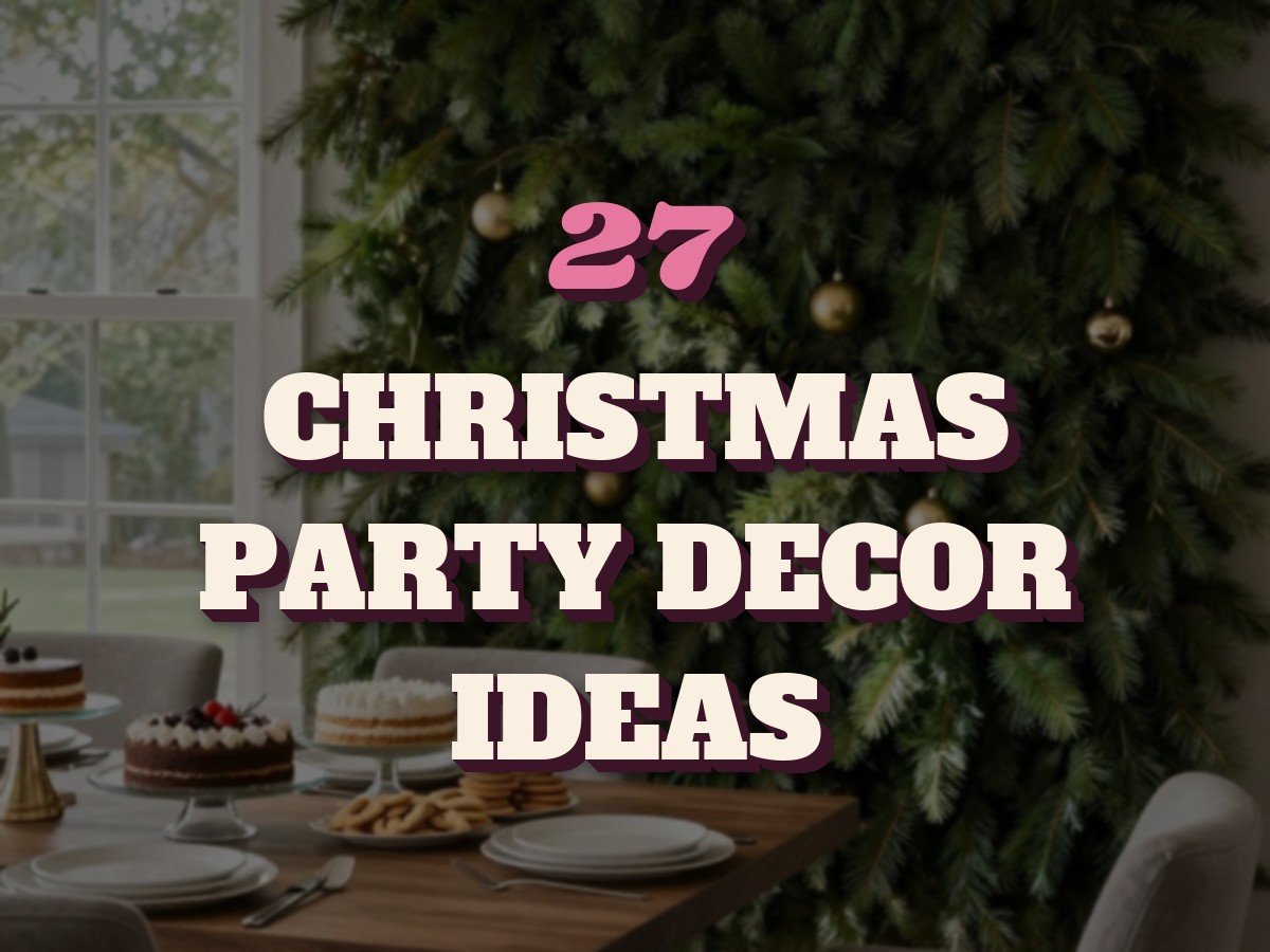 27 Christmas Party Decor Ideas for a Full House