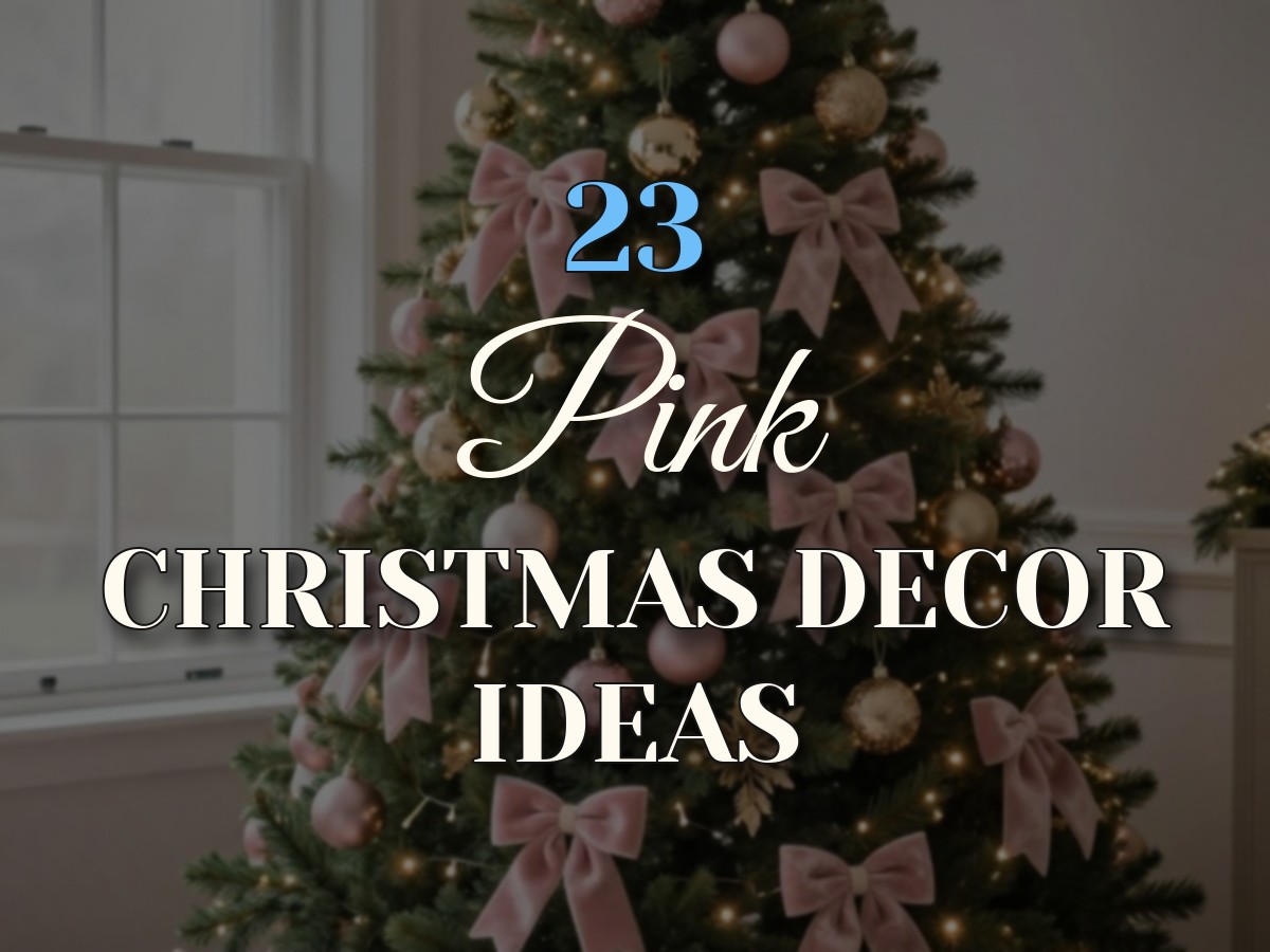 23 Pink Christmas Decor Ideas, From Blush and Gold to Candy Pink
